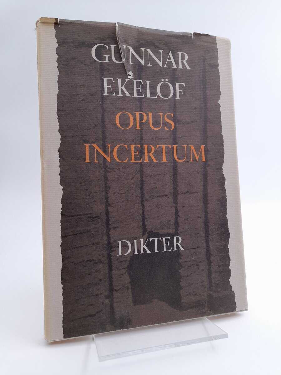 Ekelöf, Gunnar | Opus incertum : Dikter