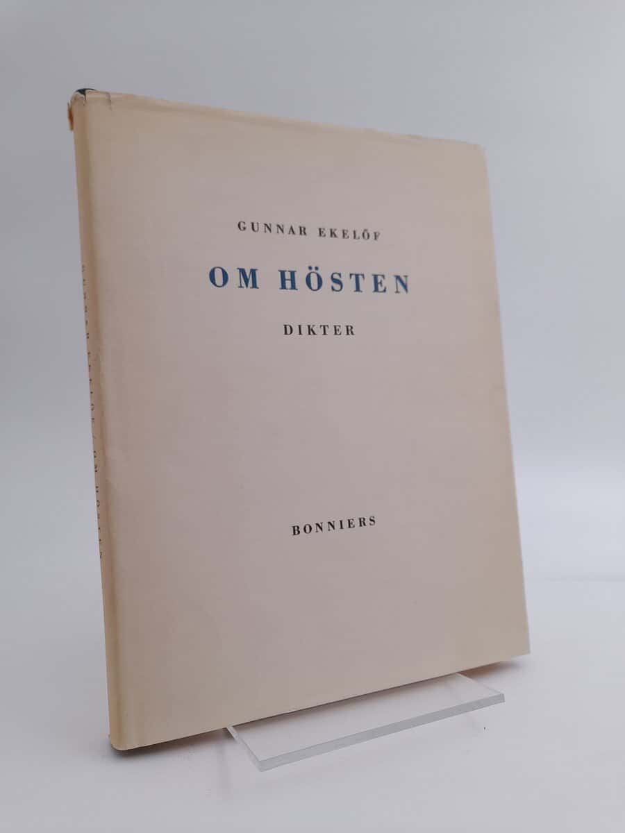 Ekelöf, Gunnar | Om hösten : Dikter