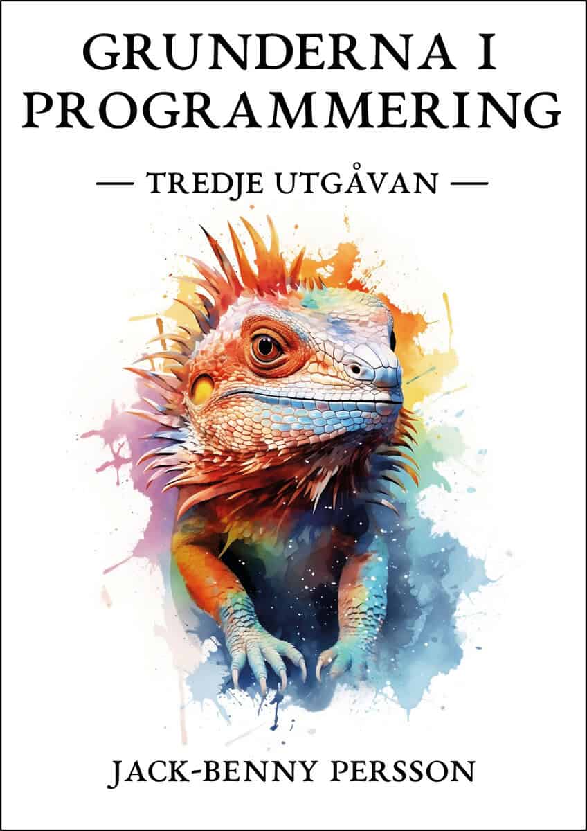 Persson, Jack-Benny | Grunderna i programmering