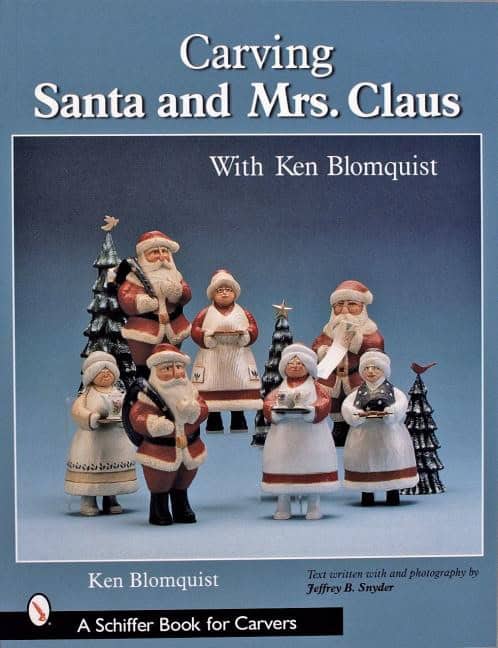 Ken Blomquist | Carving Santa And Mrs. Claus