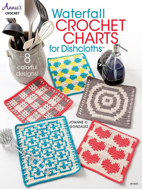 Joanne C. Gonzalez | Waterfall Crochet Charts for Dishcloths