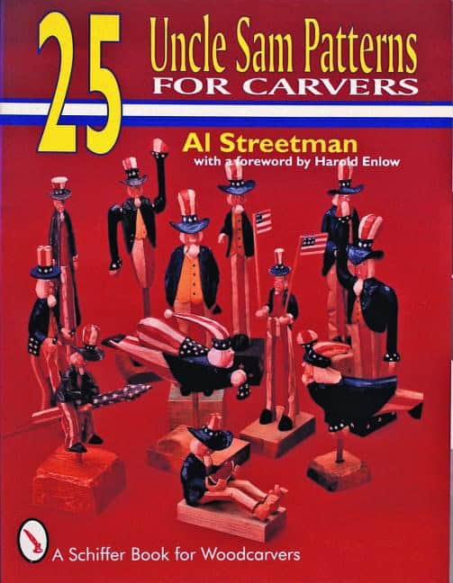 Al Atreetman | 25 Uncle Sam Patterns For Carvers