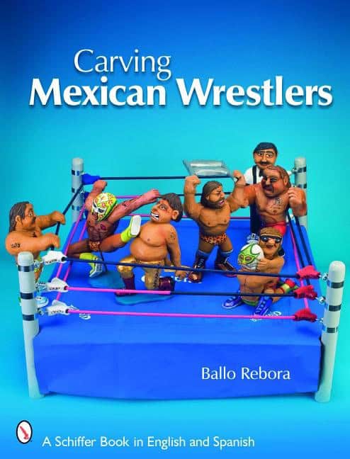 Rebora, Ballo | Carving mexican wrestlers