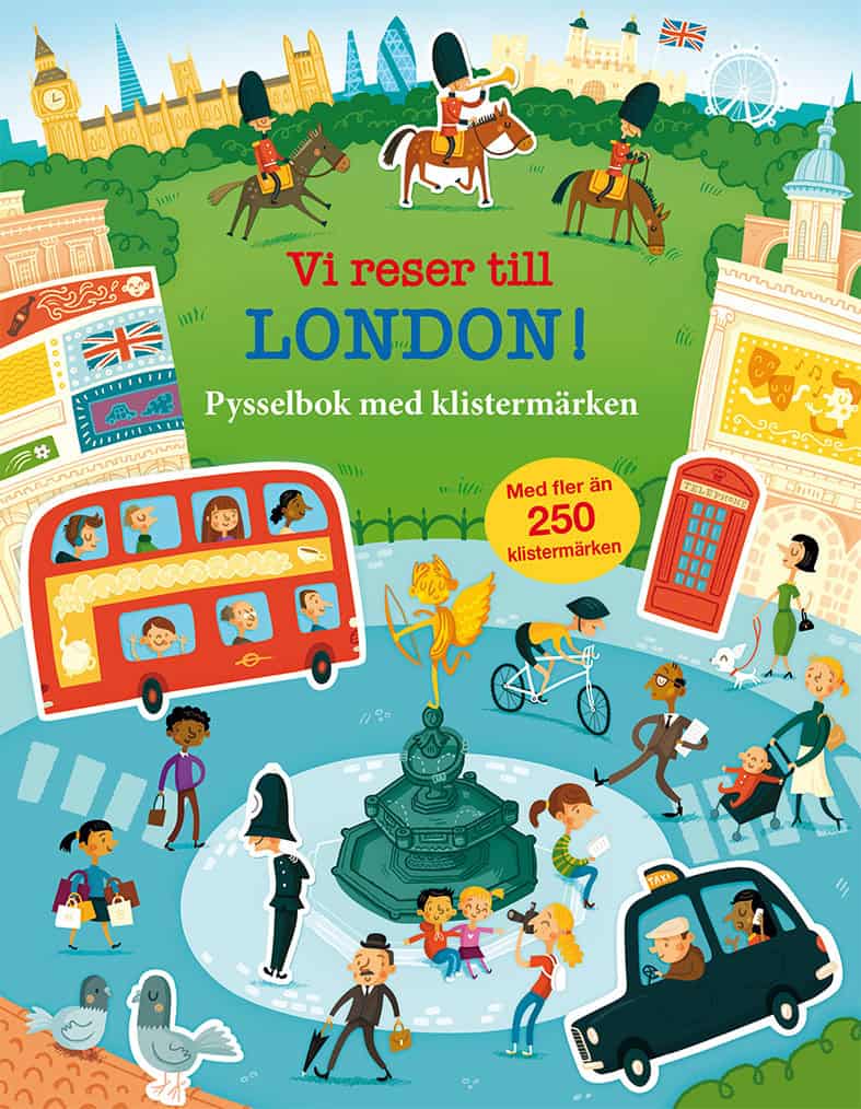 Maclaine, James | Vi reser till London! Pysselbok med klistermärken