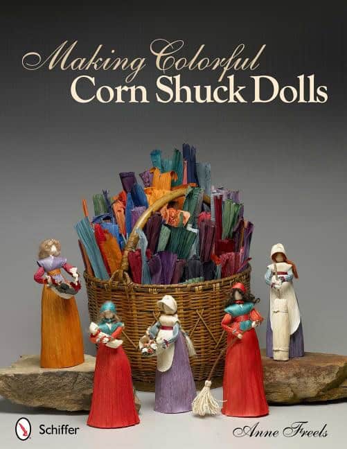 Anne Freels | Making Colorful Corn Shuck Dolls