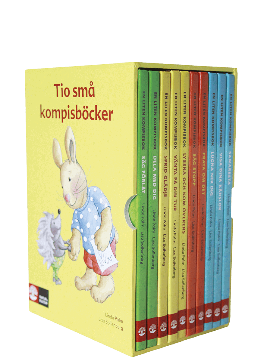 Palm, Linda | Kompisböcker, 10 titlar : Value, object or array expected.* Line 1, Column 2 Extra non-whitespace after J...