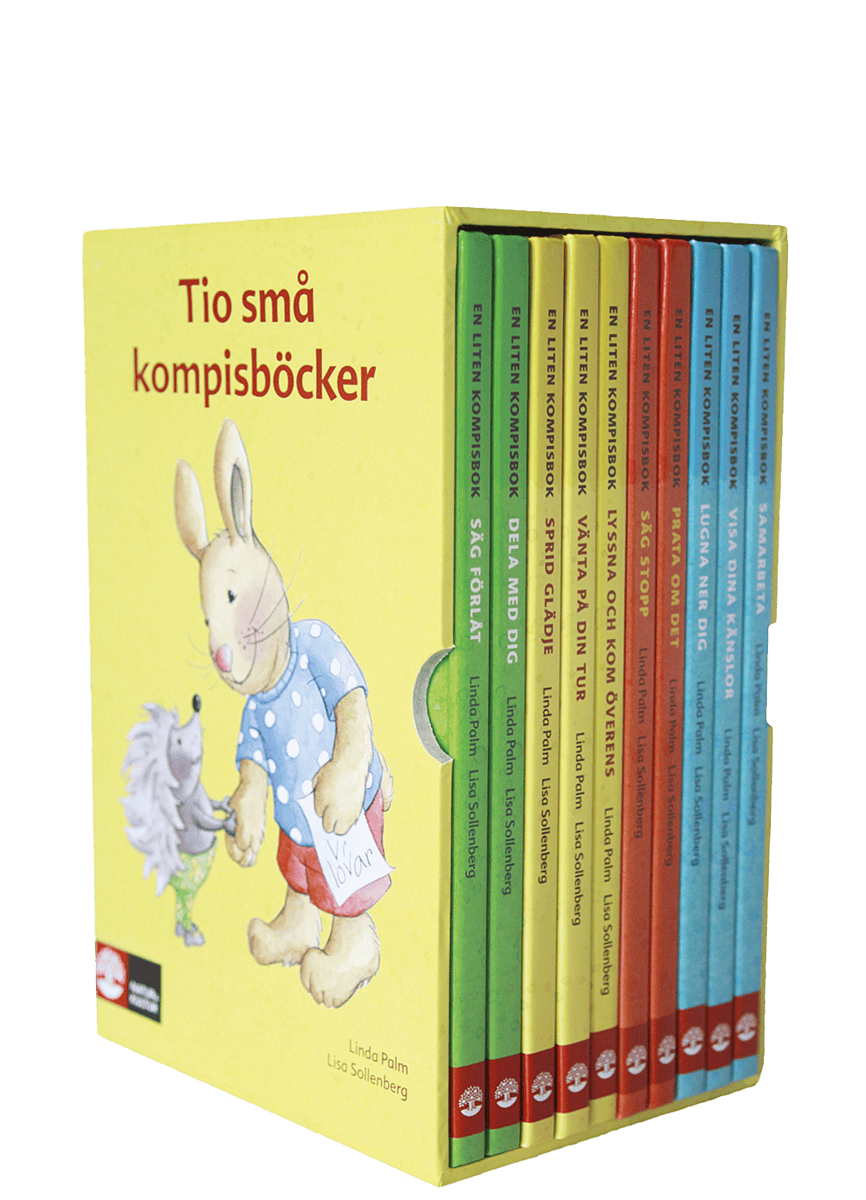 Palm, Linda | Kompisböcker, 10 titlar : Value, object or array expected.* Line 1, Column 2 Extra non-whitespace after J...