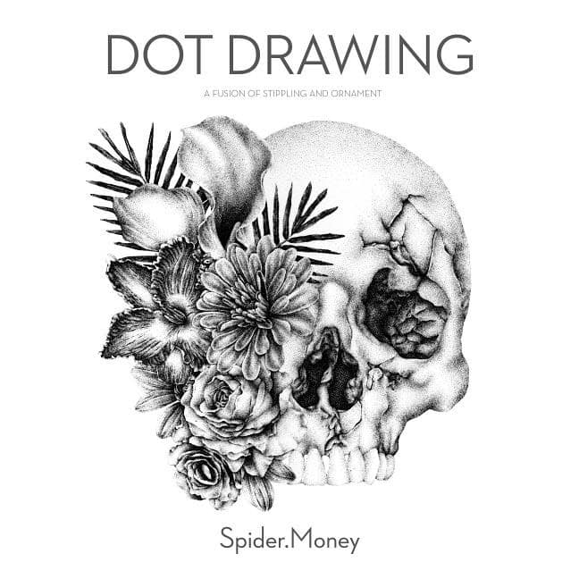 Spider.Money | Dot Drawing : A Fusion of Stippling and Ornament