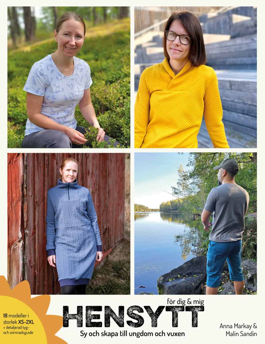 Markay, Anna | Sandin, Malin | Hensytt för dig & mig : Sy och skapa till ungdom och vuxen + mönsterark