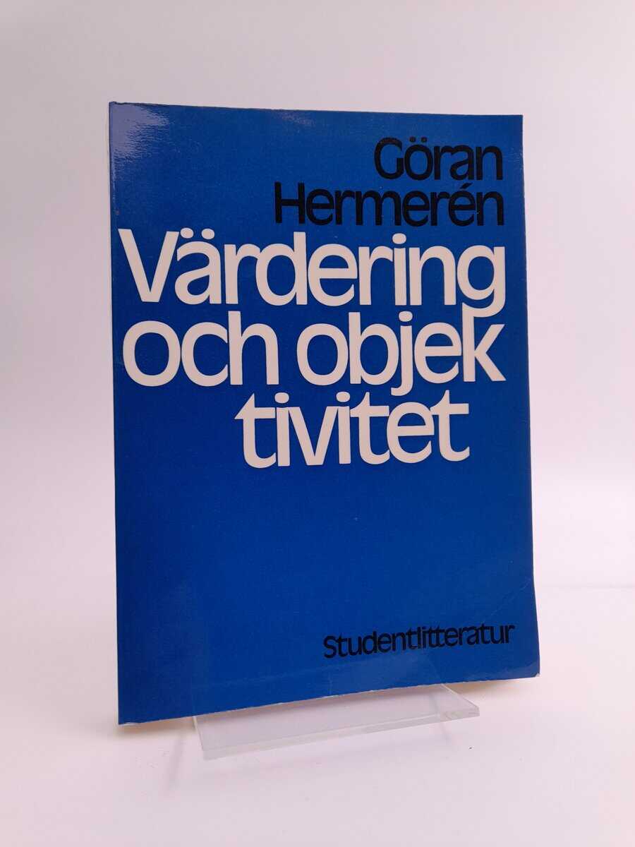 Hermerén, Göran | Värdering och objektivitet