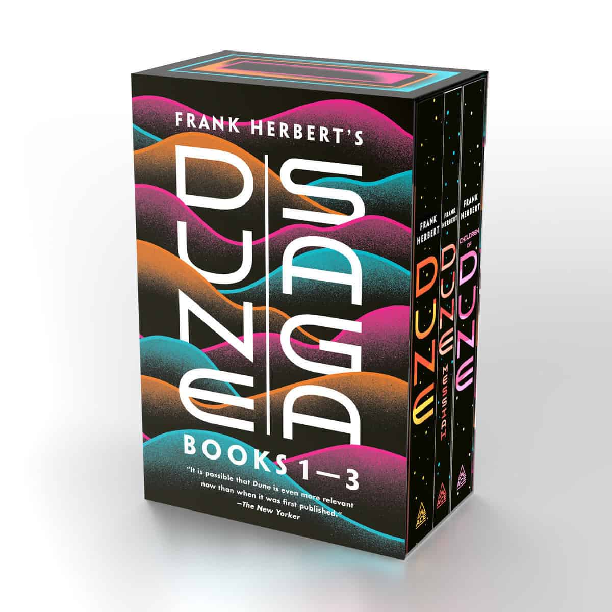 Herbert, Frank | Frank Herbert's Dune Saga 3-Book Boxed Set : Dune, Dune Messiah, and Children of Dune