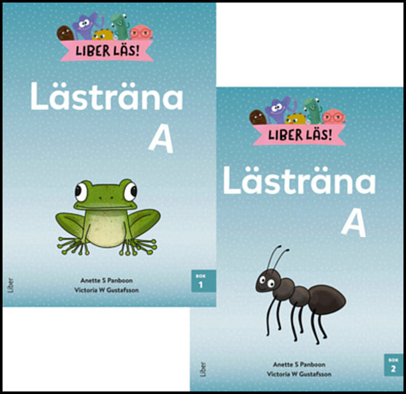 Panboon, Anette S. | Gustafsson, Victoria W. | Liber Läs Lästräna A bok 1 och 2
