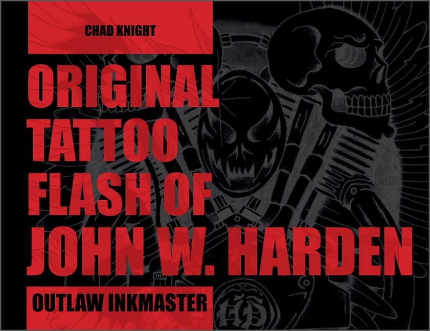 Chad Knight | Original Tattoo Flash Of John W. Harden : Outlaw Inkmaster