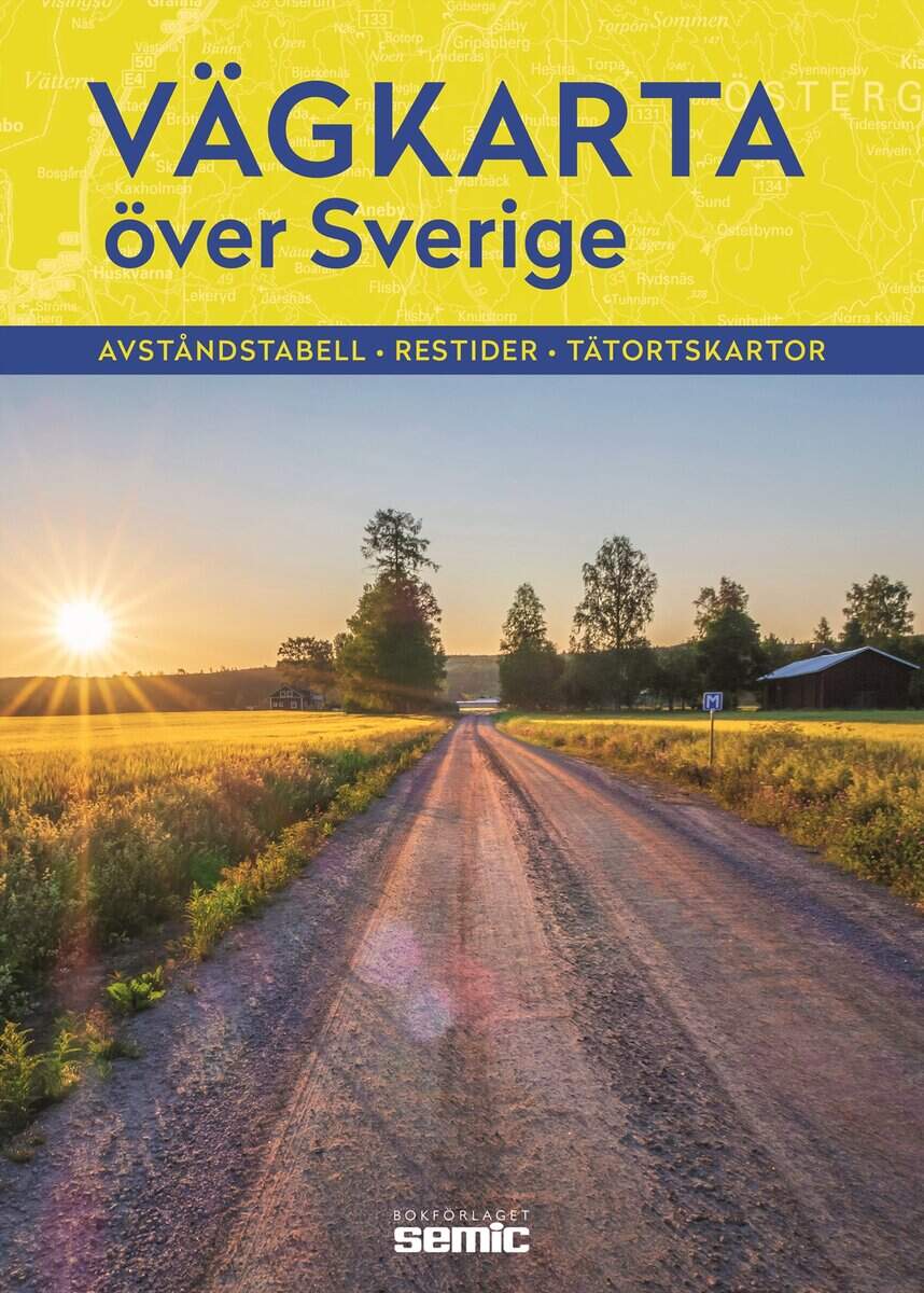 Vägkarta över Sverige 2022
