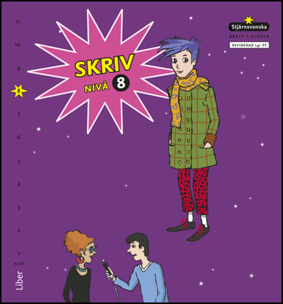 Dahlqvist, Folke | Strömsten, Inger | Stjärnsvenska Skriv i nivåer 08