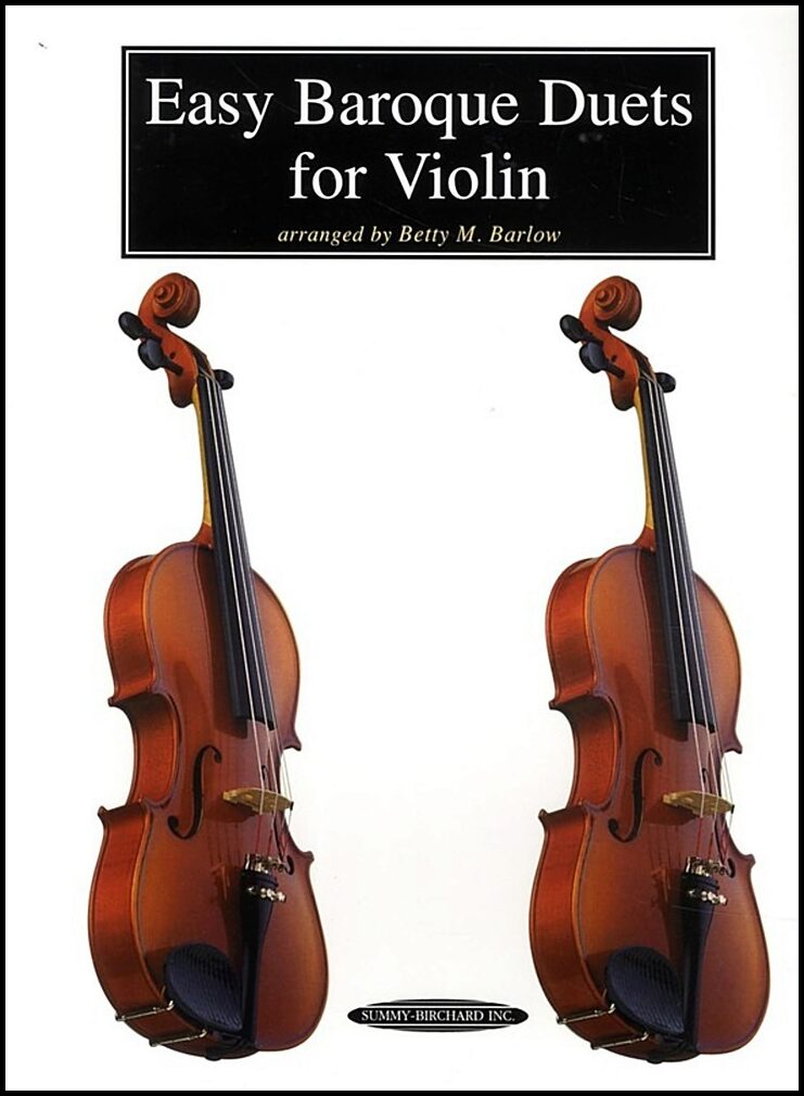 Easy baroque duets for violin