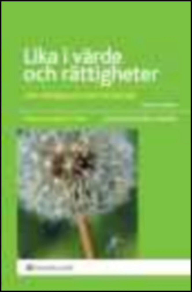 Hedlund Thulin, Kristina | Lika i värde och rättigheter : Om mänskliga rättigheter
