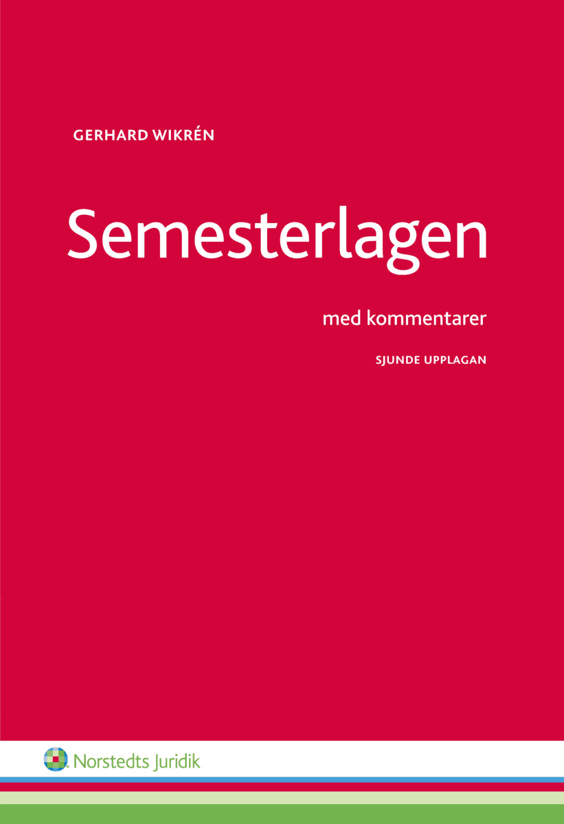 Wikrén, Gerhard | Semesterlagen med kommentarer