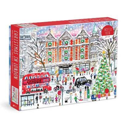 Galison | Michael Storrings Christmas in London 1000 Piece Puzzle