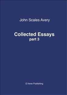 Avery, John Scales | Collected Essays 3