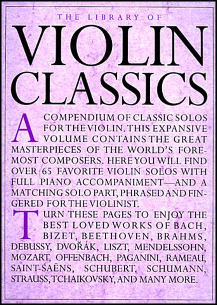 The library of violin classics
