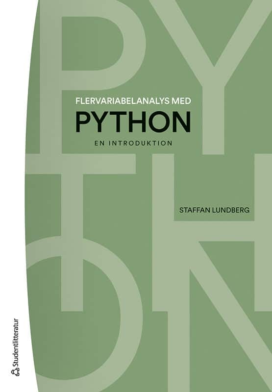 Lundberg, Staffan | Flervariabelanalys med Python : - en introduktion