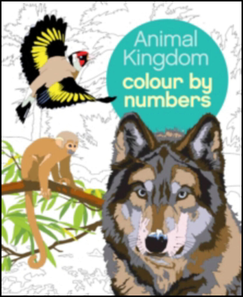 Olbey, Arpad (illustrator) | Animal Kingdom Colour by Numbers