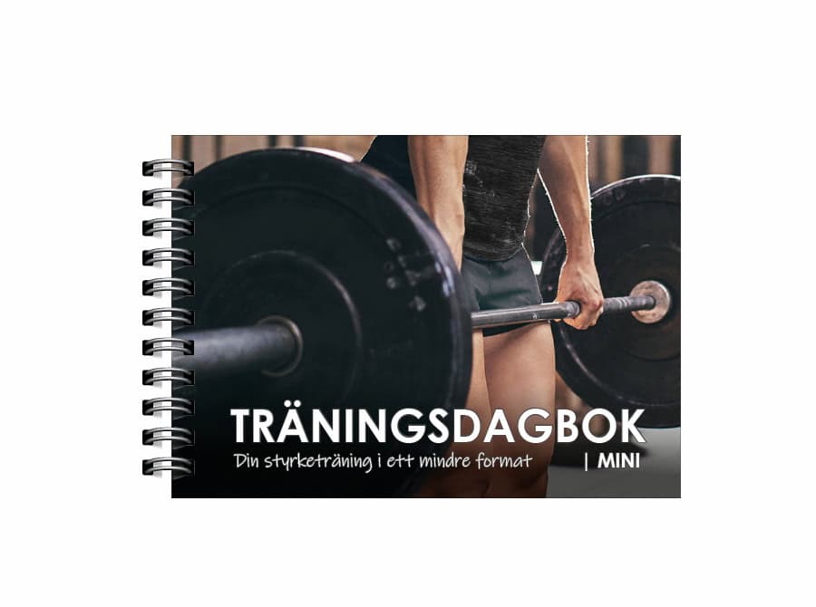 Träningsdagbok Mini : Din styrketräning i ett mindre format