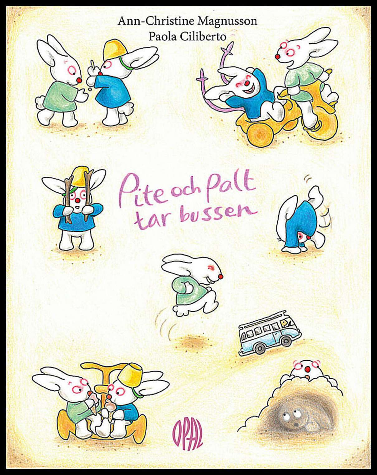 Magnusson, Ann-Christine | Pite och Palt tar bussen