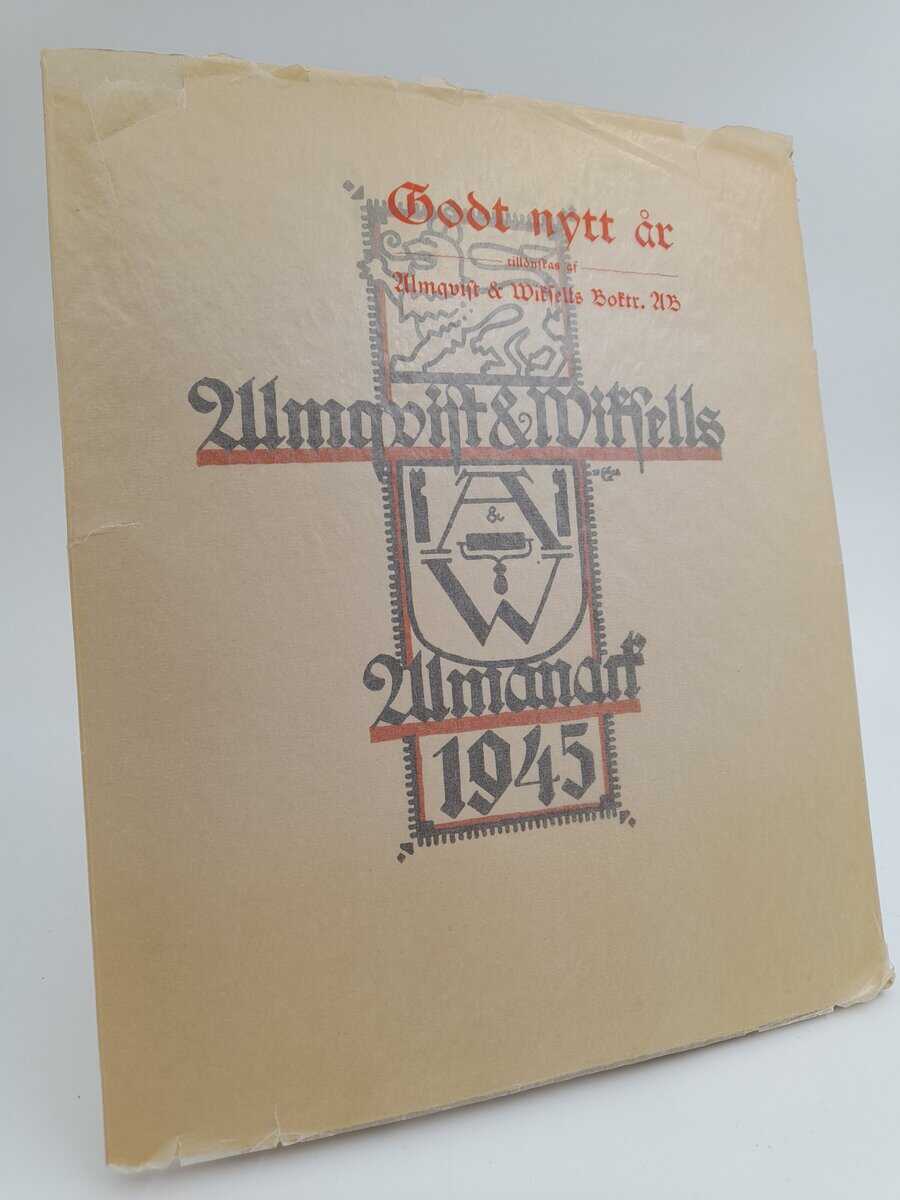 Almqvist & Wiksell | Almqvist & Wiksells almanack 1945