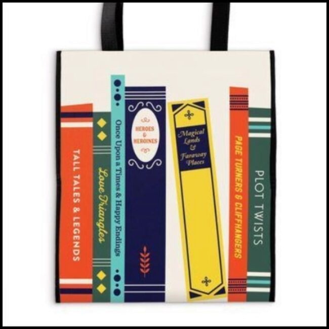 Galison | Literary Tales Reusable Tote