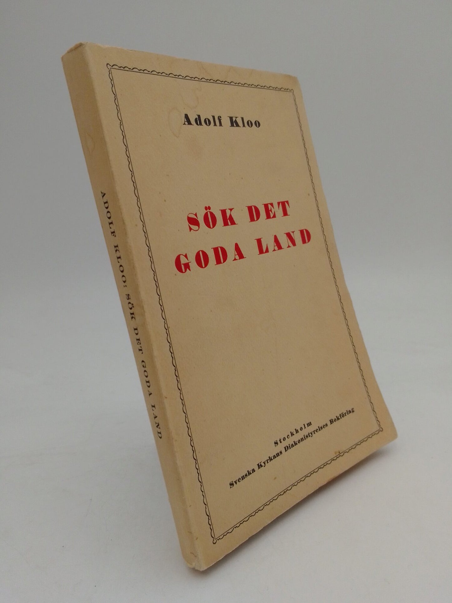 Kloo, Adolf | Sök det goda land