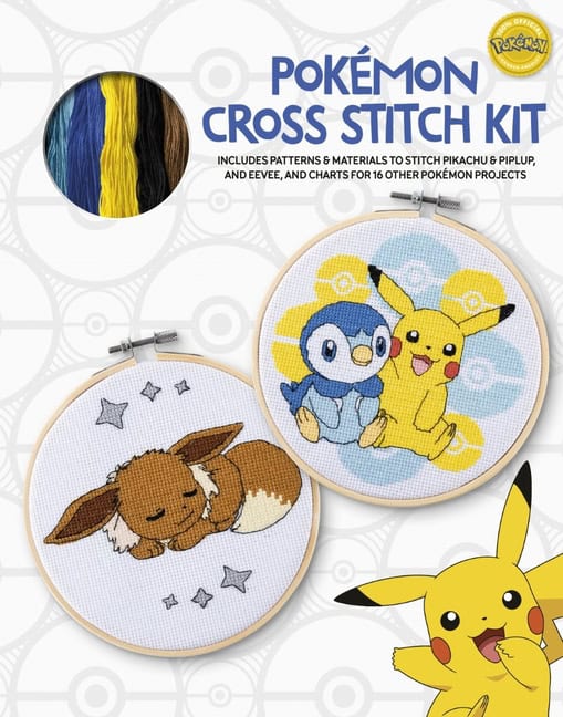 Maria Diaz | Pokémon Cross Stitch Kit : Value, object or array expected.* Line 1, Column 2 Extra non-whitespace after J...