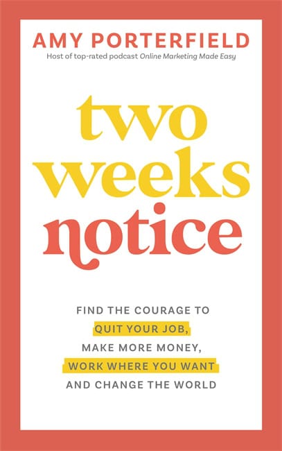 Porterfield, Amy | Two Weeks Notice