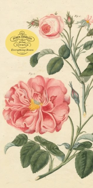 Derian, John | John Derian Paper Goods : Everything Roses Notepad