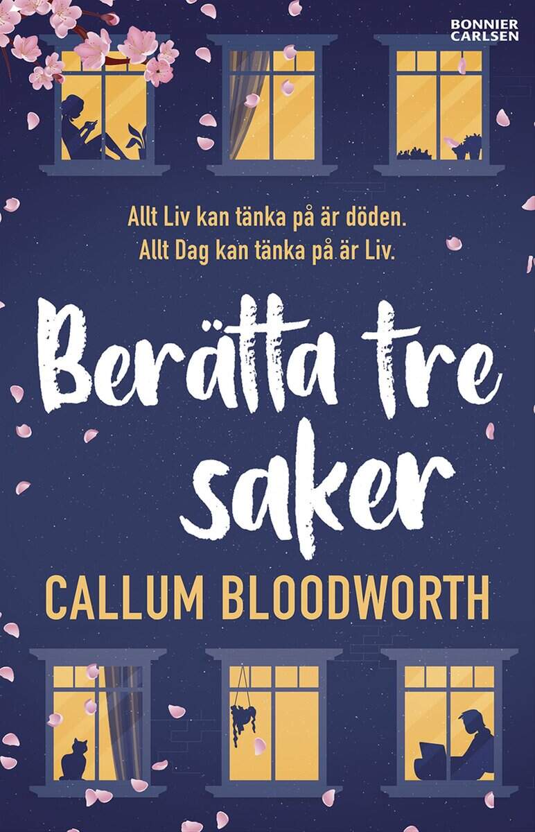 Bloodworth, Callum | Berätta tre saker