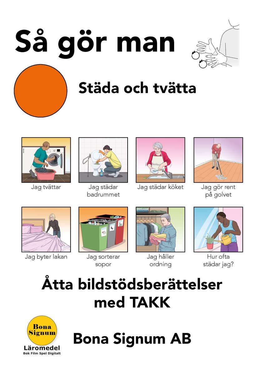 Gomér, Ann | Så gör man, tema städa och tvätta, en bok med TAKK