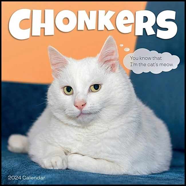 Calendars, Workman | Chonkers Wall Calendar 2024