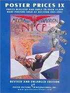 Jack Rennert | Poster Prices Ix : Prices Realized and Index to Over 24,000 Rare Posters Sold at Auction 1985-2007