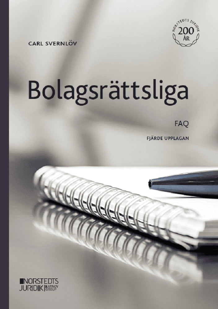 Svernlöv, Carl | Bolagsrättsliga FAQ
