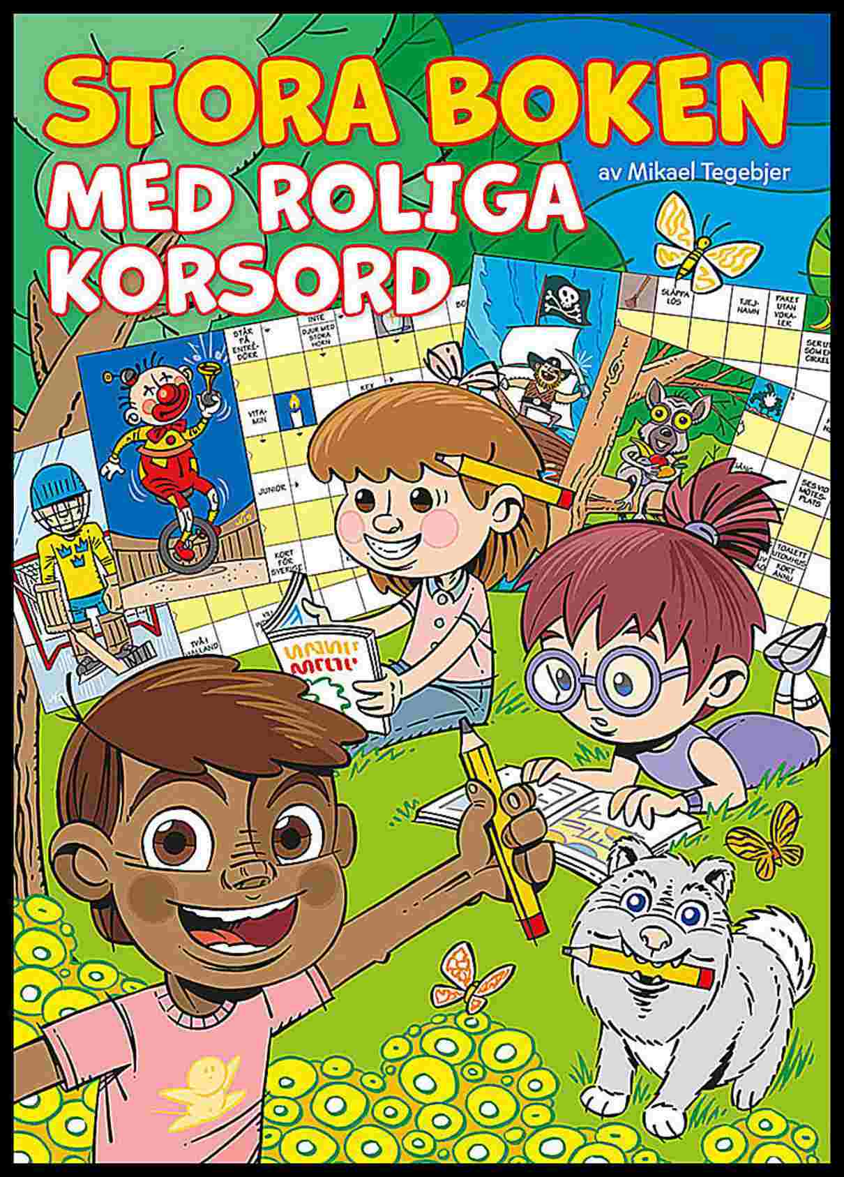Tegebjer, Mikael | Stora boken med roliga korsord