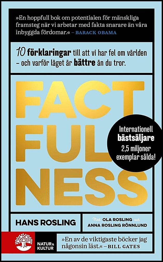 Rosling, Hans | Rosling, Ola | Rosling Rönnlund, Anna | Factfulness : Tio knep som hjälper dig förstå världen