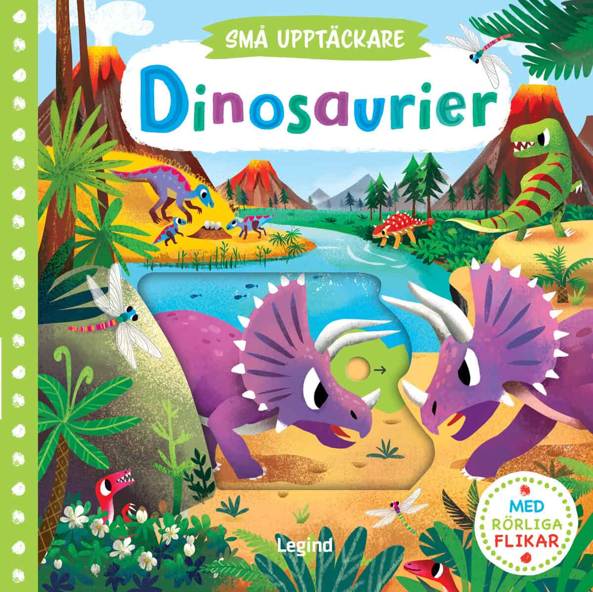 Books, Campbell | Dinosaurier : Dinosaurier - med rörliga flikar