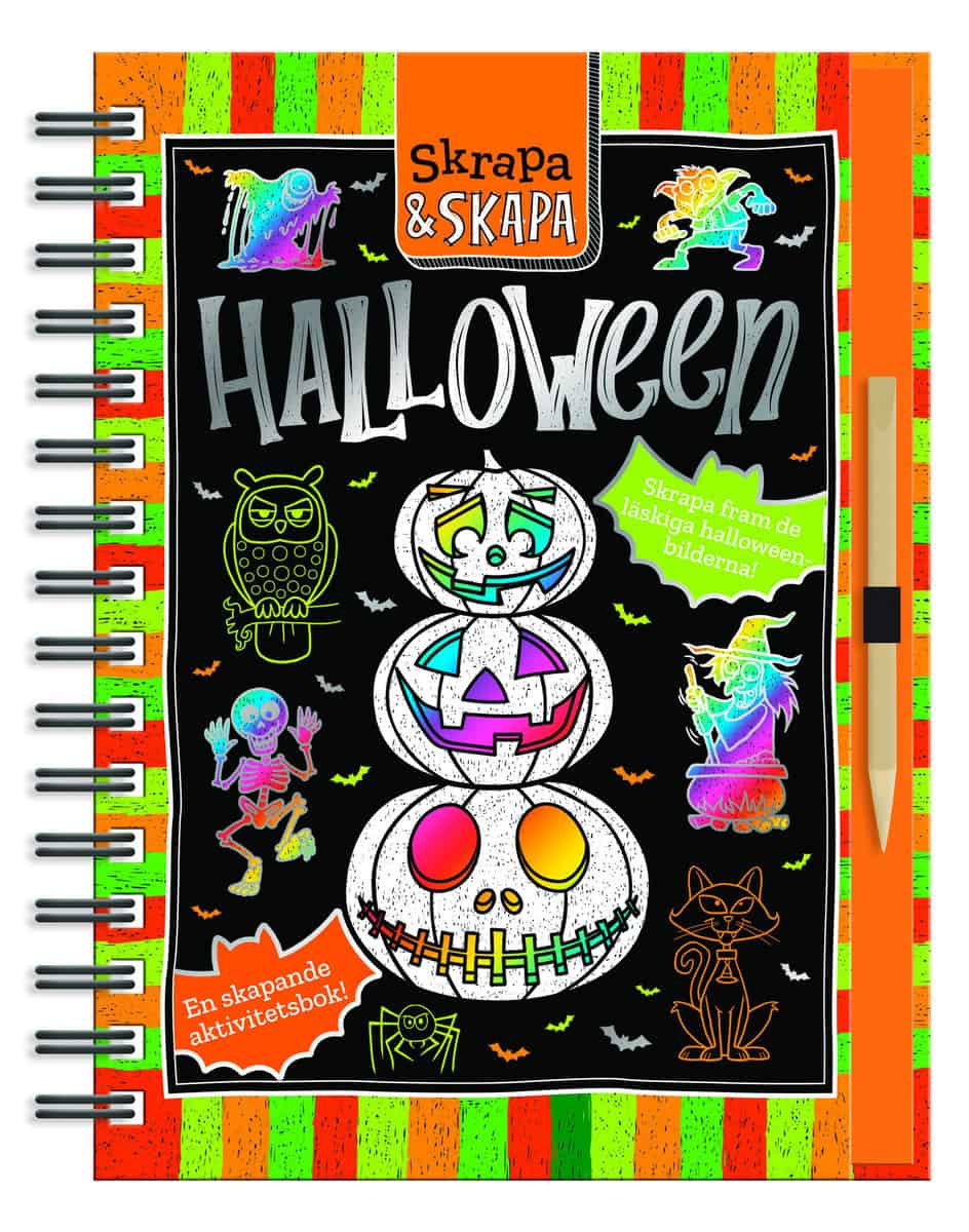 Barthelson, Malin | Skrapa och skapa : Halloween