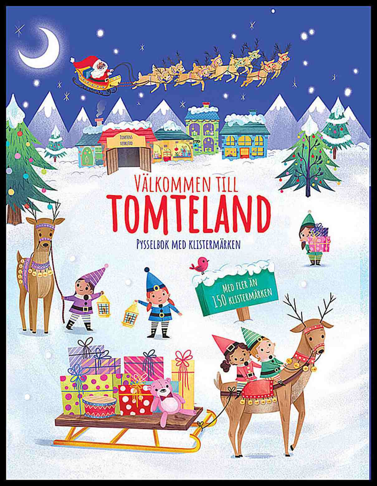 Beecham, Alice | Välkommen till tomteland : Pysselbok med klistermärken