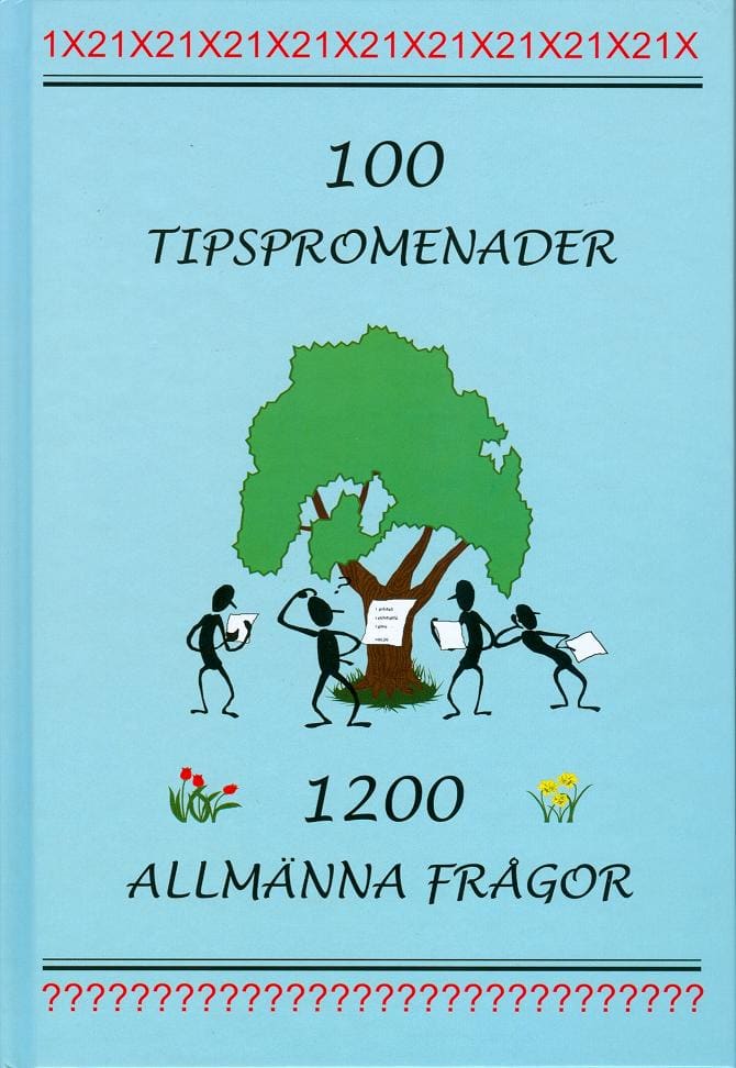 Börgesson, Thomas | 100 tipspromenader : 1200 allmänna frågor