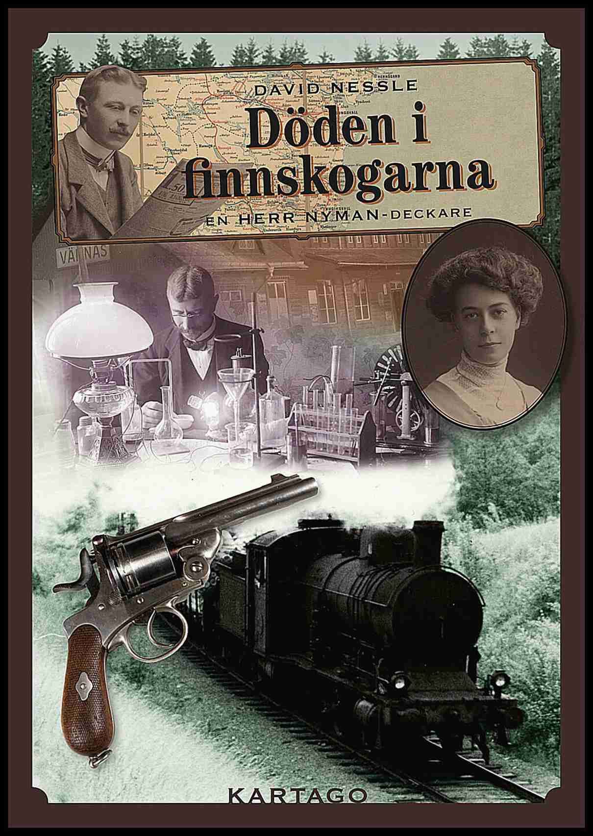 Nessle, David | Döden i finnskogarna, en herr Nyman-deckare