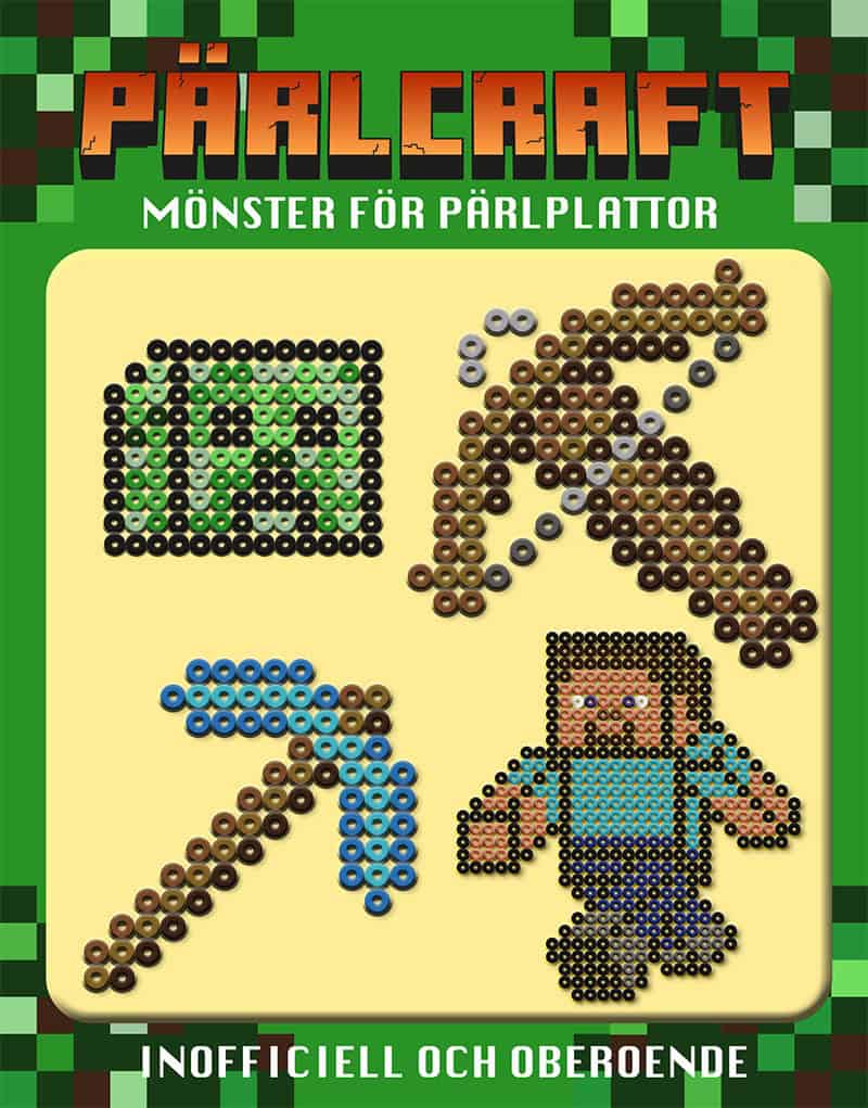 Pärlcraft : Mönster för pärlplattor