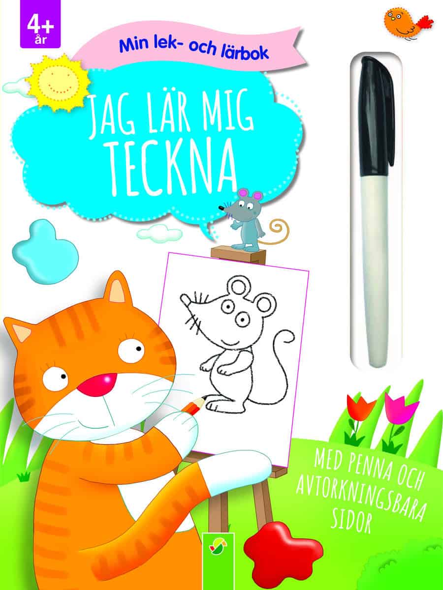 Jag lär mig teckna : Min lek- och lärbok
