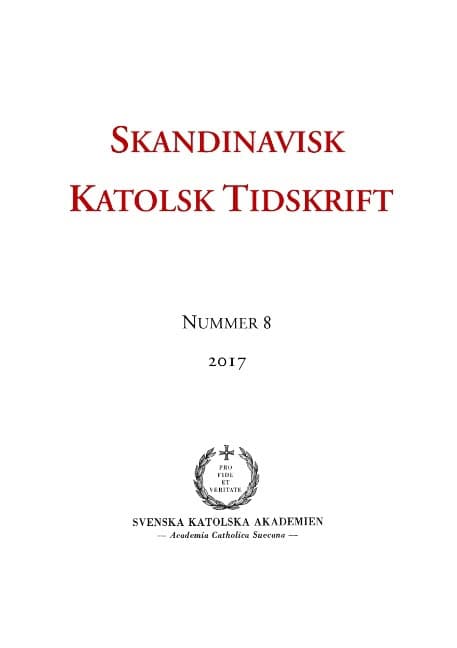 Skandinavisk Katolsk Tidskrift : Nummer 8, 2017